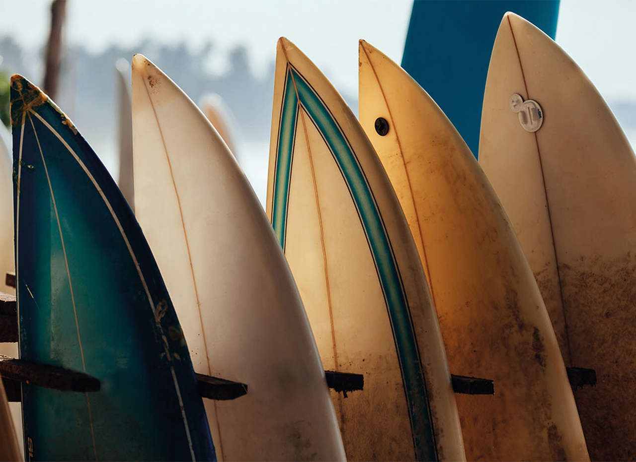 ¿De qué está hecha una tabla de surf?